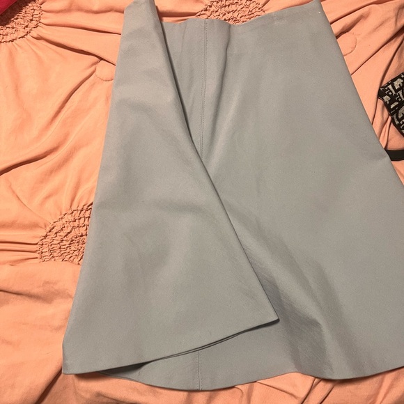 LOFT light denim skirt - Picture 6 of 6